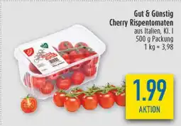 diska Gut & Günstig Cherry Rispentomaten Angebot