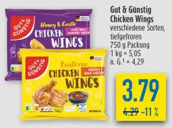 diska Gut & Günstig Chicken Wings Angebot