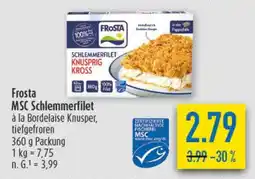 diska Frosta MSC Schlemmerfilet Angebot