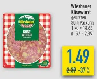 diska Wiesbauer Käsewurst Angebot