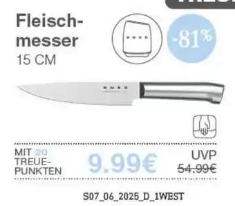 diska SMEG Fleisch- messer Angebot