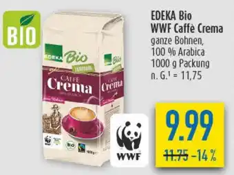 diska EDEKA Bio WWF Caffè Crema Angebot