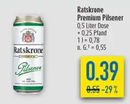 diska Ratskrone Premium Pilsener Angebot