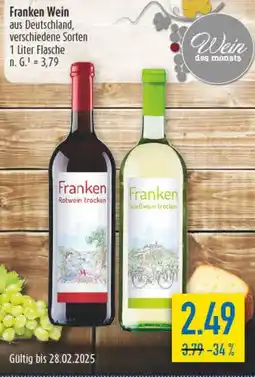 diska Franken Wein Angebot