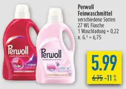 diska Perwoll Feinwaschmittel Angebot