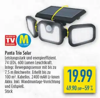 diska TV M Panta Trio Solar Angebot