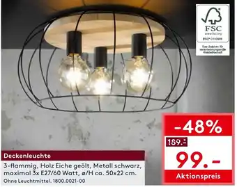 Möbel Rieger Deckenleuchte Angebot