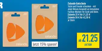 diska Zalando Gutschein Angebot