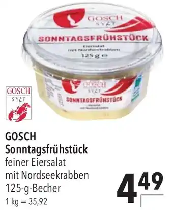 CITTI Markt GOSCH Sonntagsfrühstück Angebot