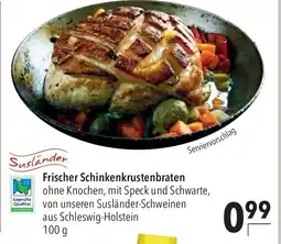 CITTI Markt Suslander Frischer Schinkenkrustenbraten Angebot