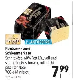 CITTI Markt NORDSEE Nordseekäserei Schlemmerkäse Angebot