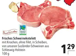 CITTI Markt Susländer Frisches Schweinekotelett Angebot