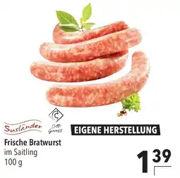 CITTI Markt Susländer Frische Bratwurst Angebot