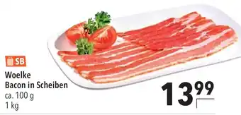 CITTI Markt SB Woelke Bacon in Scheiben Angebot