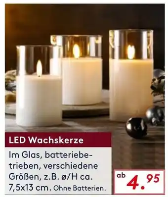 Möbel Rieger LED Wachskerze Angebot