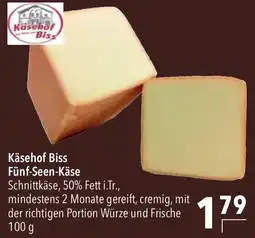 CITTI Markt Käsehof Biss Fünf-Seen-Käse Angebot