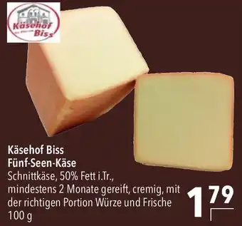 CITTI Markt Käsehof Biss Fünf-Seen-Käse Angebot