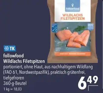 CITTI Markt followfood Wildlachs Filetspitzen Angebot