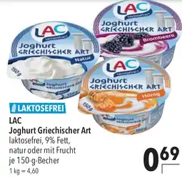 CITTI Markt LAC Joghurt Griechischer Art Angebot