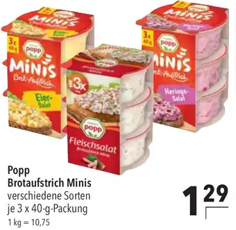 CITTI Markt popp Fleischsalat Minis Angebot