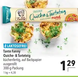 CITTI Markt Tante Fanny Quiche-& Tarteteig Angebot