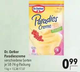 CITTI Markt Dr. Oetker Paradiescreme Angebot