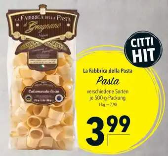 CITTI Markt La Fabbrica della Pasta Angebot