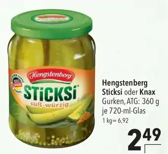 CITTI Markt Hengstenberg Sticksi oder Knax Angebot