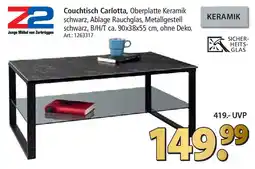 Zurbrüggen Z2 Couchtisch Carlotta Angebot