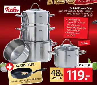 Zurbrüggen Fissler Topf-Set Palermo 5-tlg. Angebot