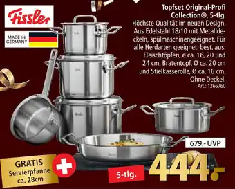 Zurbrüggen Fissler Topfset Original-Profi Collection Angebot