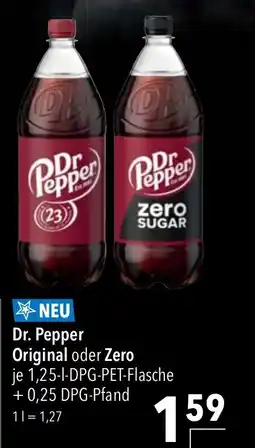 CITTI Markt Dr. Pepper Original oder Zero Angebot