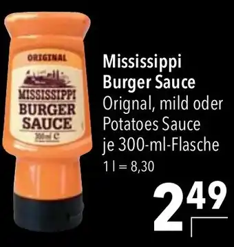 CITTI Markt Mississippi Burger Sauce Angebot