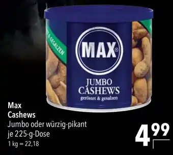 CITTI Markt Max Cashews Angebot