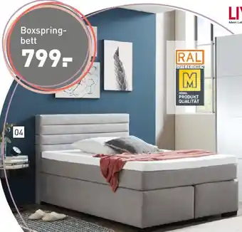 Möbel Martin LIV'IN Boxspring- bett Angebot