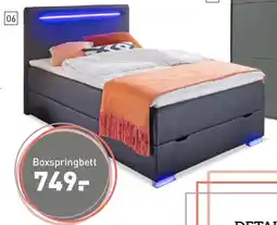 Möbel Martin BoxspringbetBonell-Federkern, inkl. Angebot