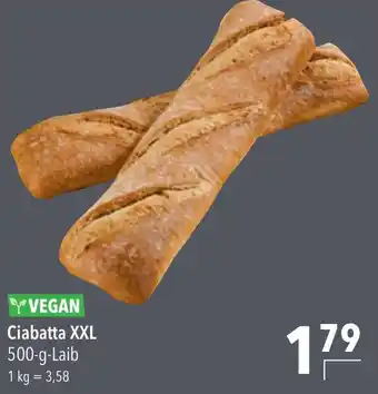 CITTI Markt VEGAN Ciabatta XXL Angebot