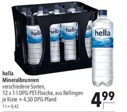 CITTI Markt hella Mineralbrunnen Angebot