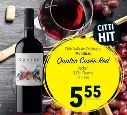 CITTI Markt Quatro Cuvée Red Angebot