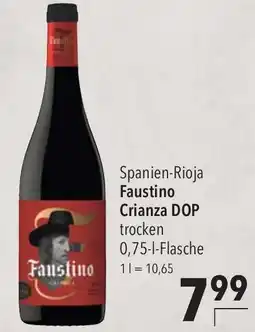 CITTI Markt Spanien-Rioja Faustino Crianza DOP Angebot