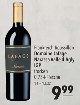 CITTI Markt Frankreich-Roussillon Domaine Lafage Narassa Valle d'Agly IGP Angebot