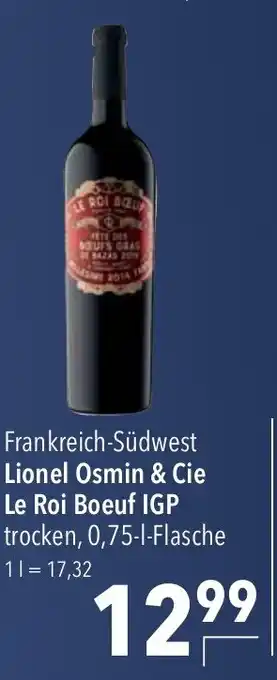 CITTI Markt Frankreich-Südwest Lionel Osmin & Cie Le Roi Boeuf IGP Angebot