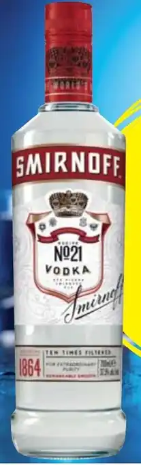 CITTI Markt SMIRNOFF Vodka No. 21 Red Label Angebot