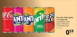 CITTI Markt Coca-Cola, Fanta, Sprite oder mezzo mix Angebot