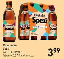 CITTI Markt Krombacher Spezi Angebot