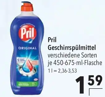 CITTI Markt Pril Geschirrspülmittel Angebot