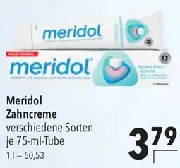 CITTI Markt Meridol Zahncreme Angebot