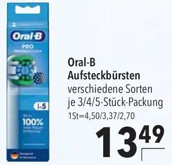 CITTI Markt Oral-B Aufsteckbürsten Angebot