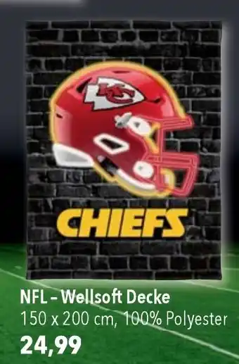 CITTI Markt NFL-Wellsoft Decke CHIEFS Angebot