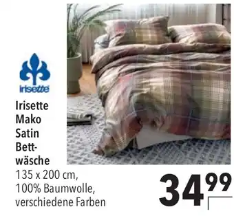 CITTI Markt Irisette Mako Satin Bett- wäsche Angebot